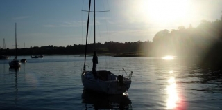  Atardecer desde la cubierta 